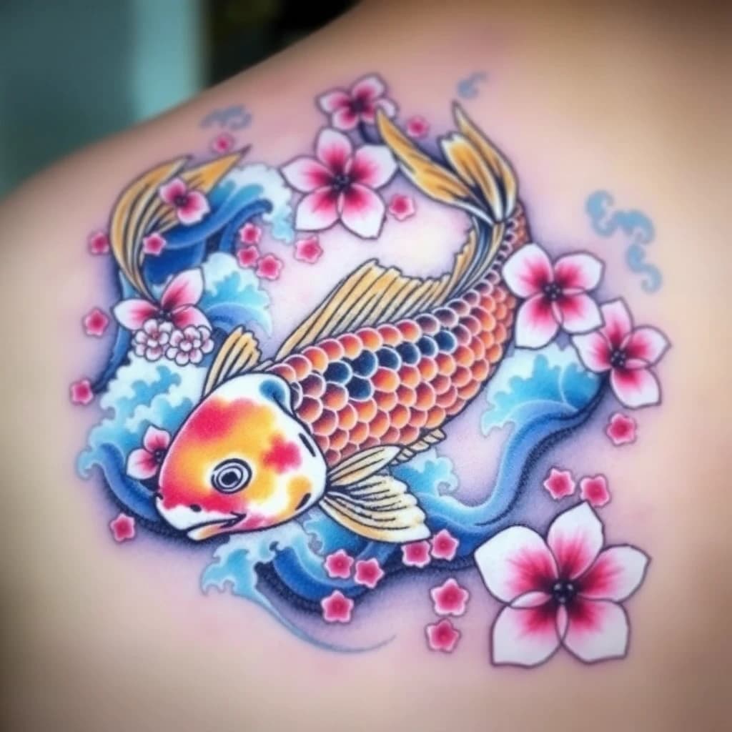 Japanese Irezumi tattoo style - AI tattoo generator